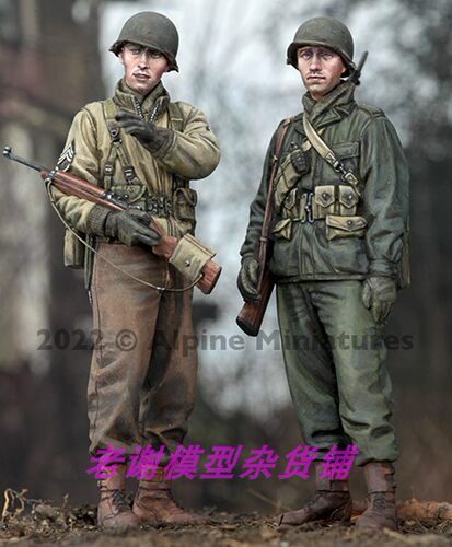 现货 Alpine MINIATURES 35305 WW2 Infantry Set (2 figures)