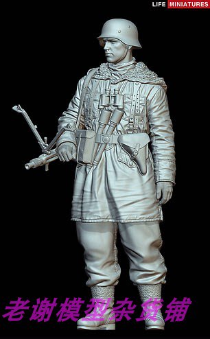现货 Life Waffen-SS MG42 Gunner,Eastern Front 1943 (1/35)