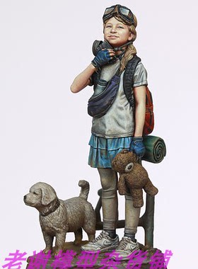 现货 Life Miniatures BREATH - Post Pandemic Kid 1/12
