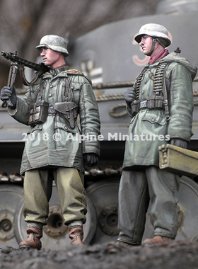 Alpine Miniatures 35258 MG Team at Kharkov Set 1/35