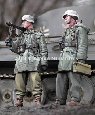 Alpine Miniatures 35258 MG Team at Kharkov Set 1/35