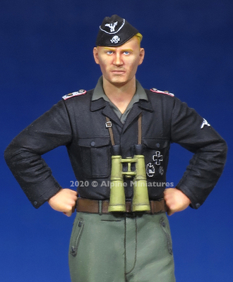 现货 Alpine Miniatures 35272 Panzer Officer 1/35