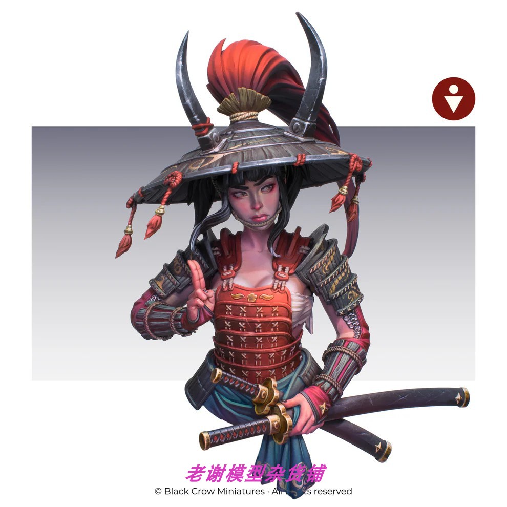 现货 Black Crow Miniatures MAKO 1/12 BUST