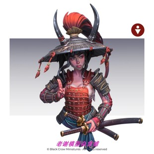 Miniatures Crow MAKO BUST 现货 Black