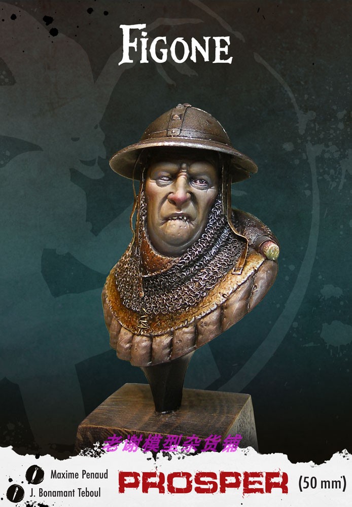 Figone Figure Prosper, avalonian 50mm bust