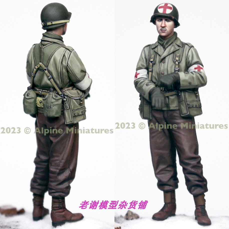 现货 Alpine Miniatures 35313 US Combat Medic