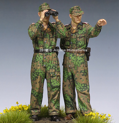 现货 Alpine 35234 Panzer Officers at Kursk Set 1/35