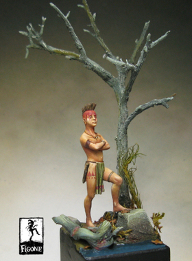 Figone Figure Stocky wolf 54mm
