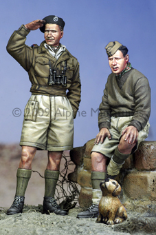 现货 Alpine 35080 British Armoured Crew Set 1/35