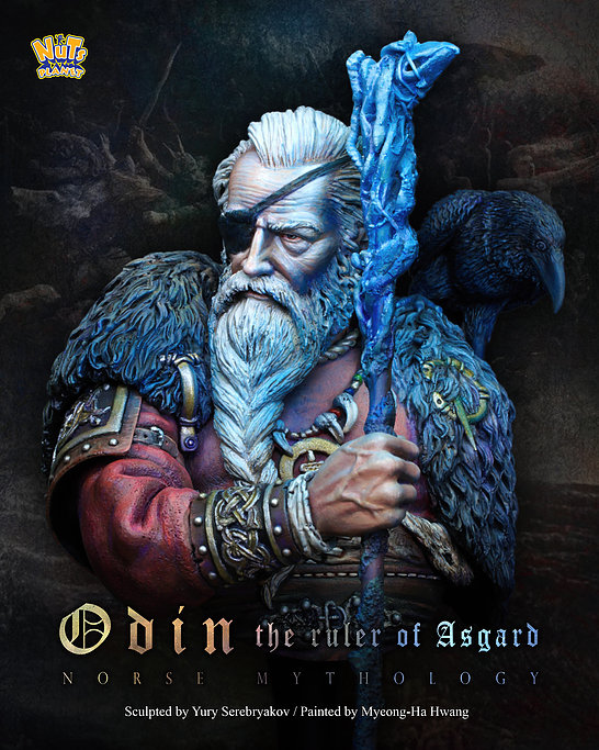 Nutsplanet Odin the ruler of Asgard 1/10th Bust