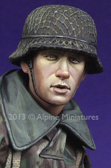 Alpine H6003 German Heads Set #3 1/16 1/35