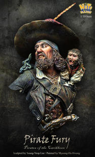 现货 Nutsplanet Pirate Fury 1/10th Bust