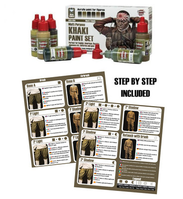 现货卡其免调色Andrea水性漆