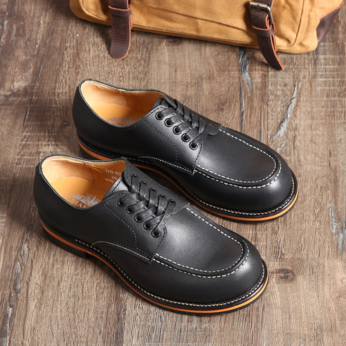 低帮875工装鞋商务休闲马丁靴男