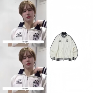 现货韩国小众潮牌朴志晟将太郎同款立领拉链外套百搭情侣款上衣