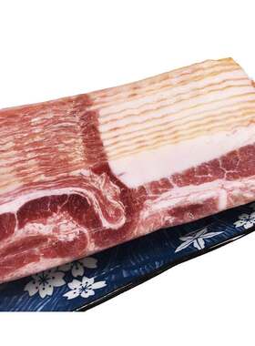 恒慧精制培根700g酒店餐饮半成品食材冷冻精猪肉熏味培根烧烤烤肉