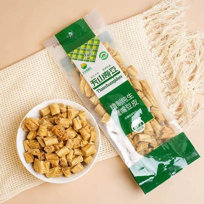 天山奇鹰嘴豆皮180克袋腐竹片干货凉拌菜火锅食材新疆木垒特产