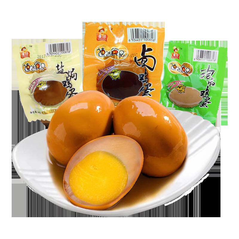 新品豪仔乡巴佬风味鸡蛋泡面搭档卤蛋盐焗 五香蛋 20枚装包邮