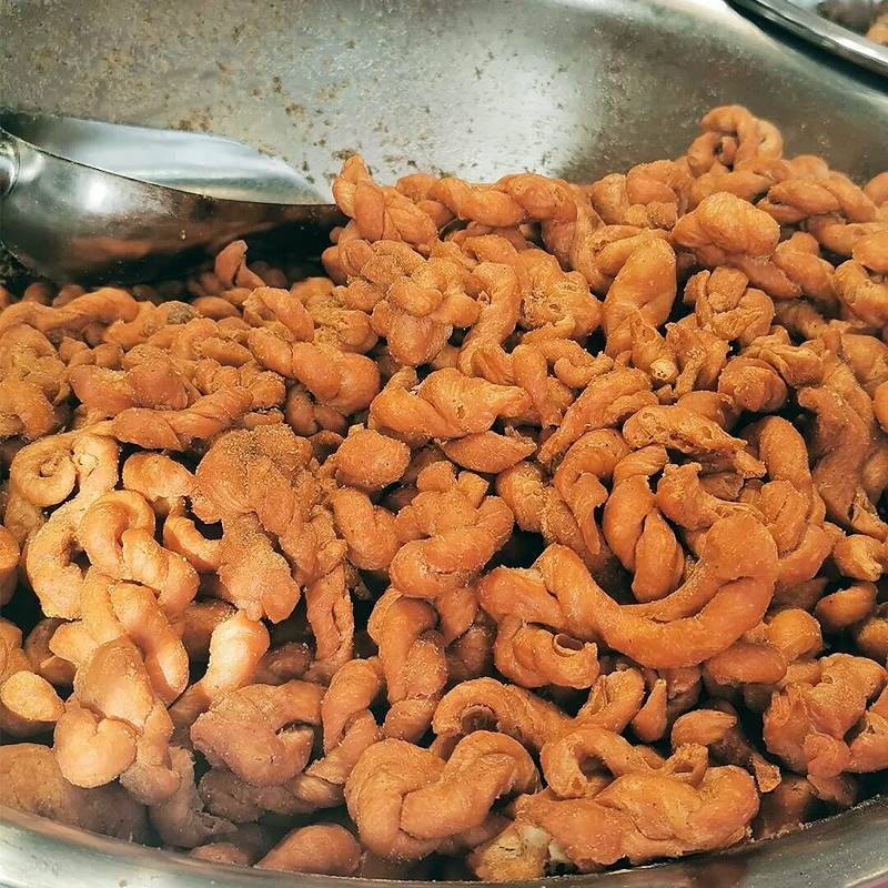 新款 鼓楼王阿姨文昌油赞子宁波特产甜味咸味海苔味手工麻花零食