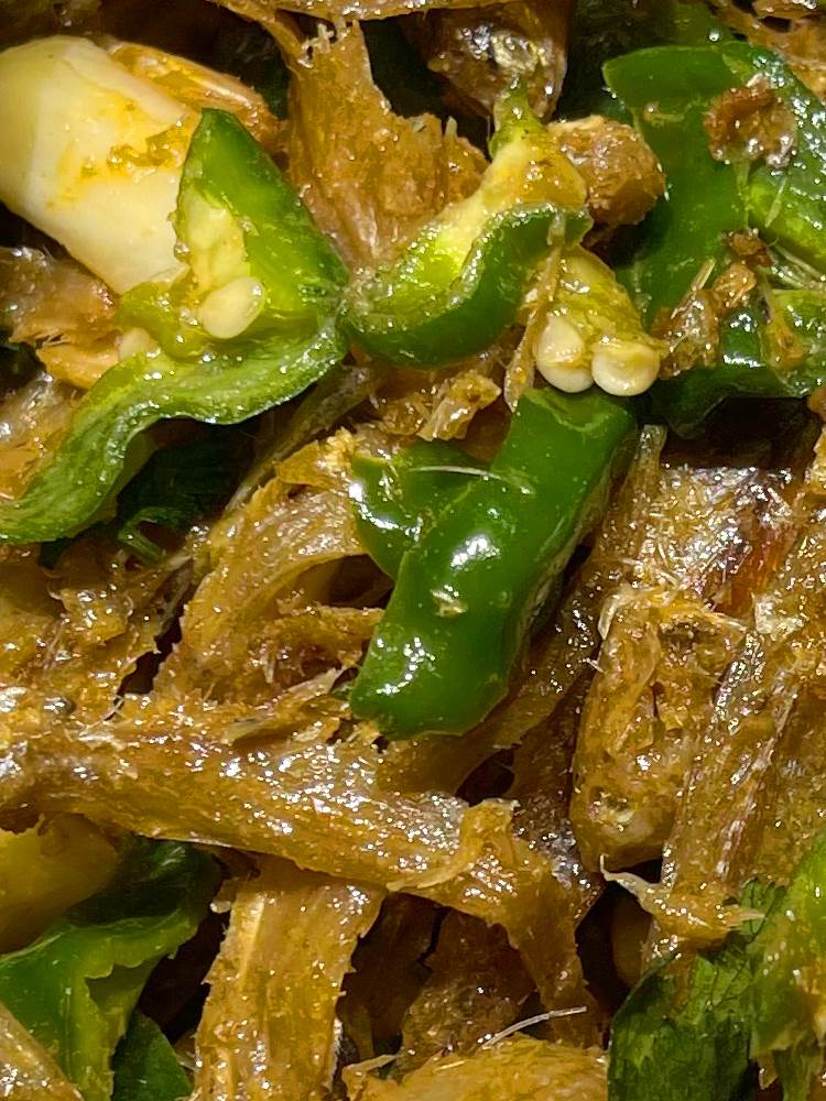 新款 山东炒干巴鱼炒鲁鱼枣庄滕州特产真空装下酒下饭菜包邮2斤中