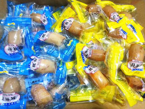 大连海鲜东霖鱿鱼仔2500g墨鱼仔原味香麻辣玉米味零食品整箱特产
