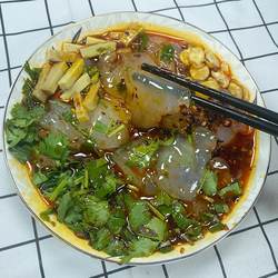 新款 正宗山西大同浑源凉粉特产即食送广灵豆腐干速食粉坨非小媳