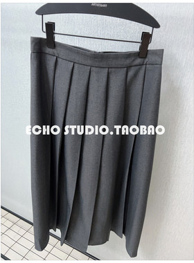 原398 岛国单 衣柜bi备气质女神高腰显瘦藏肉百搭百褶裙半身裙