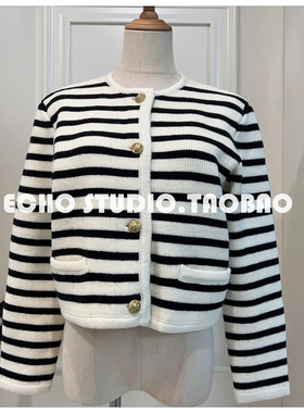 区别low版 经典百搭通勤气质加厚羊毛外套针织开衫