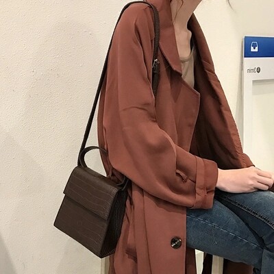 summer Little bag lady 2019 new pattern Korean Edition Retro Crocodile print pu Square bag student Inclined shoulder bagin the Leather/Lady bags/Men's bag, Ms. bags  category - from Buy2taobao.com to provide professional Taobao agent buy service