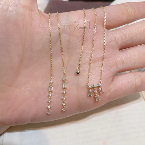 ahk12款光影吊灯耳线项链戒指