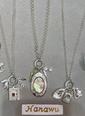 agete粗版银质甜甜圈项链