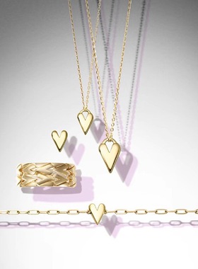 starjewelry天使之心项链手链