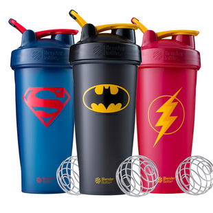 限量珍藏正品美国blender bottle蛋白粉摇摇杯奶昔酵素搅拌刻度杯