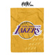 Lakers洛杉矶湖人队篮球主题沙发装 饰球迷空调被休闲旅行毛毯床单
