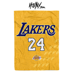 Kobe Bryant科比布莱恩特黑曼巴篮球球迷粉丝周边沙发空调被毛毯