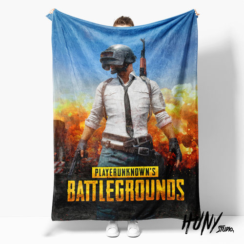 PUBG98k平底锅艾伦格毛毯