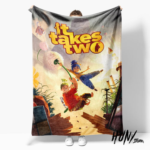 双人成行It Takes Two游戏生日礼物午休毯沙发毯空调毯子盖毯毛毯