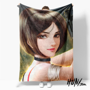 生化危机浣熊市威斯克保护伞公司午休毯沙发毯空调毯子盖毯毛毯