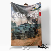 Easy Red 2易简红2战争游戏周边礼物沙发毯宿舍空调毯午休毯毛毯