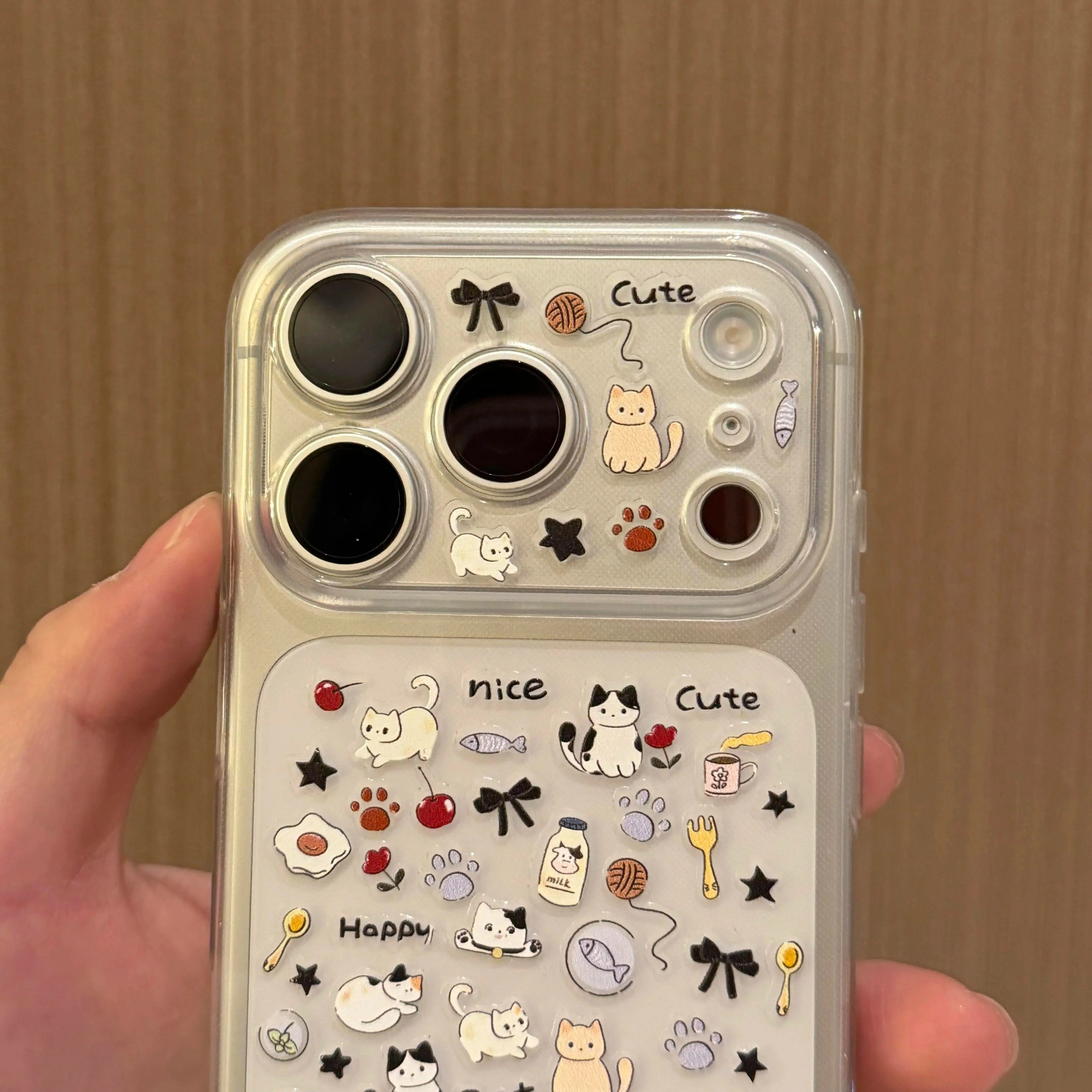 手机镜头贴纸适用于iphone17promax苹果16/15/14手机镜头diy贴纸