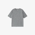 Blue & Grey Striped [Short Sleeve]