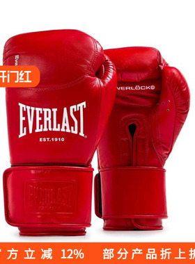 EVERLAST Powerlock OG Pro Bag 真皮沙包训练拳套打靶沙袋手套