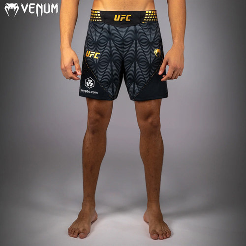 VENUM毒液UFC5.0格斗之夜高开叉比赛短裤格斗健身泰拳拳击训练裤