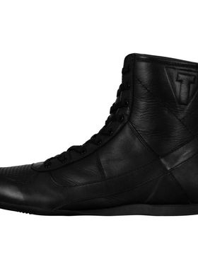 TITLE BOXING OLD SCHOOL 专业中帮真皮复古拳击鞋格斗训练鞋战靴