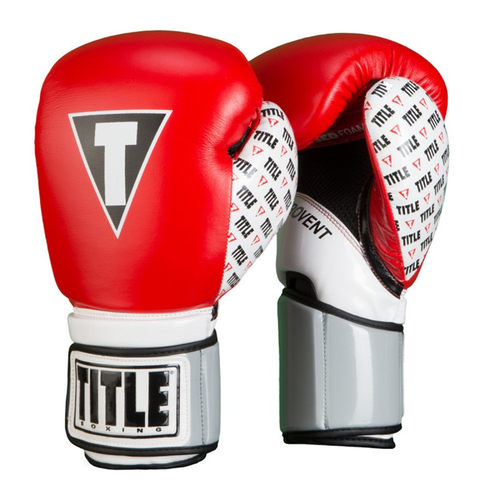 TITLE INFUSED FOAM REVENGE TRAINING GLOVES真皮训练拳套