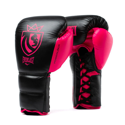 EVERLAST Claressa Shields联名款POWERLOCK 2专业训练拳击手套