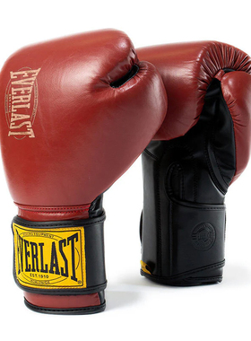 EVERLAST 1910 ADVANCED新款拳击手套成人散打手套训练拳套多色