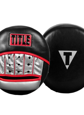 TITLE BOXING VALIANT PUNCH MITTS 空心气垫减震重拳靶手靶拳靶