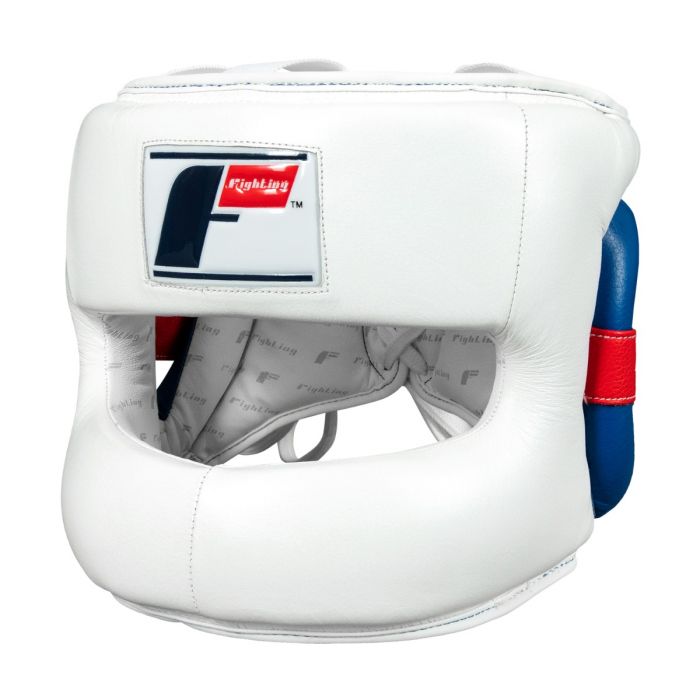 fighting拳击格斗真皮钢构头盔