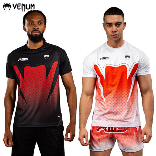 VENUM 毒液x RWS 2.0 男士T恤拳击格斗训练休闲运动速干短袖上衣